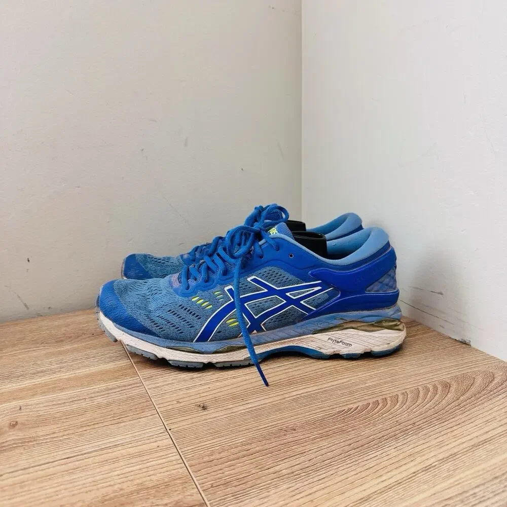 ASICS Gel-Kayano 24 women's running shoes Blue Size 11.5